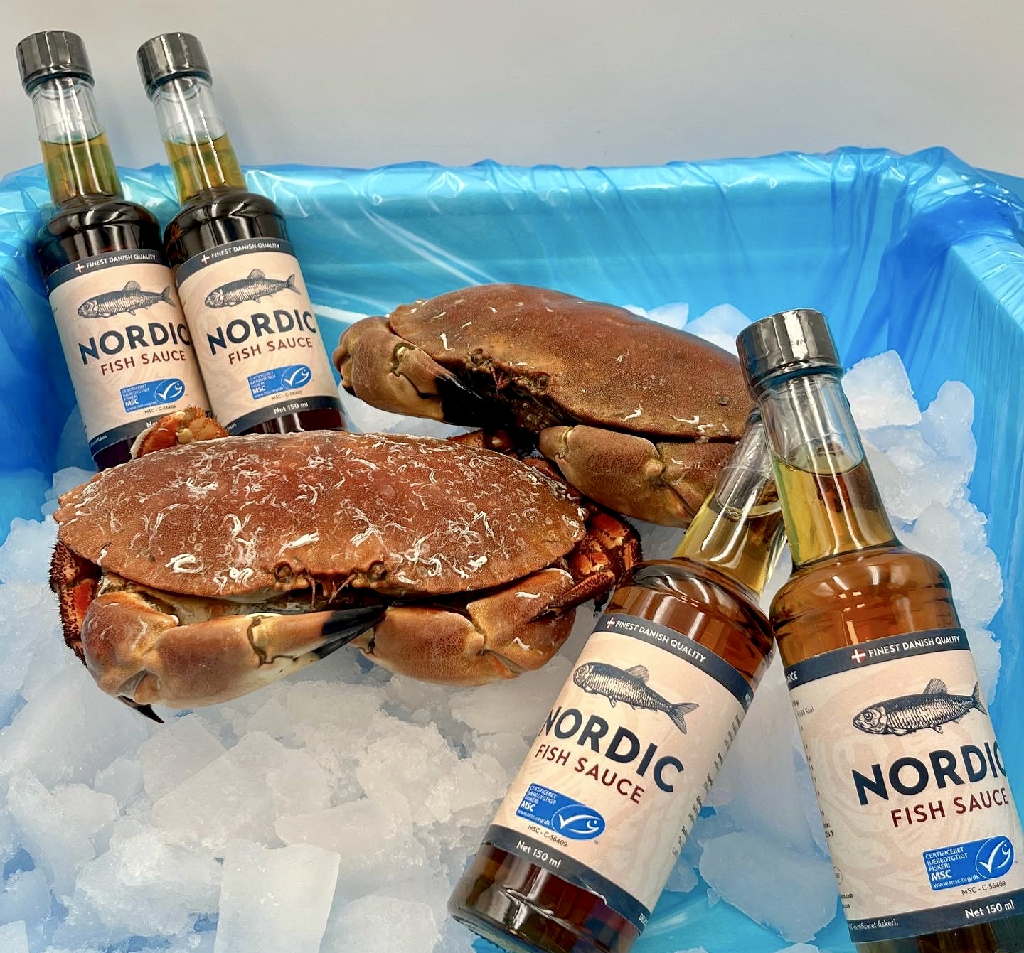 Krabbe og Nordic Fish Sauce Krabbe og Nordic Fish Sauce